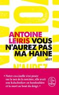 Vous n'aurez pas ma haine