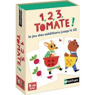 1,2,3 Tomate ! : Le jeu des additions jusqu'a 10