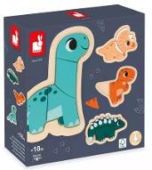 4 Puzzles Evolutifs Dino