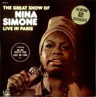 The Great show of Nina Simone live in Paris
