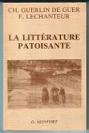 La  Littérature patoisante
