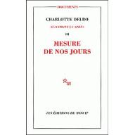 Mesure de nos jours : Auschwitz et après III