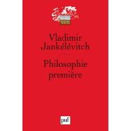 Philosophie première : introduction à une philosophie du 