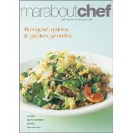 Boulgour, quinoa & graines germées : céréales, graines germées, pousses, légumes secs