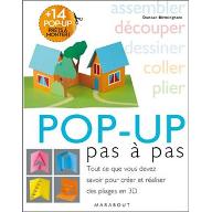 Pop up pas à pas : assembler, découper, dessiner, coller, plier
