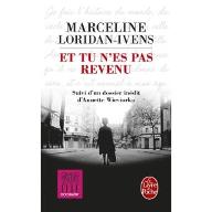 Et tu n'es pas revenu