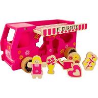 Camion à formes : La fleuriste