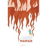 Dans les longs cheveux de maman